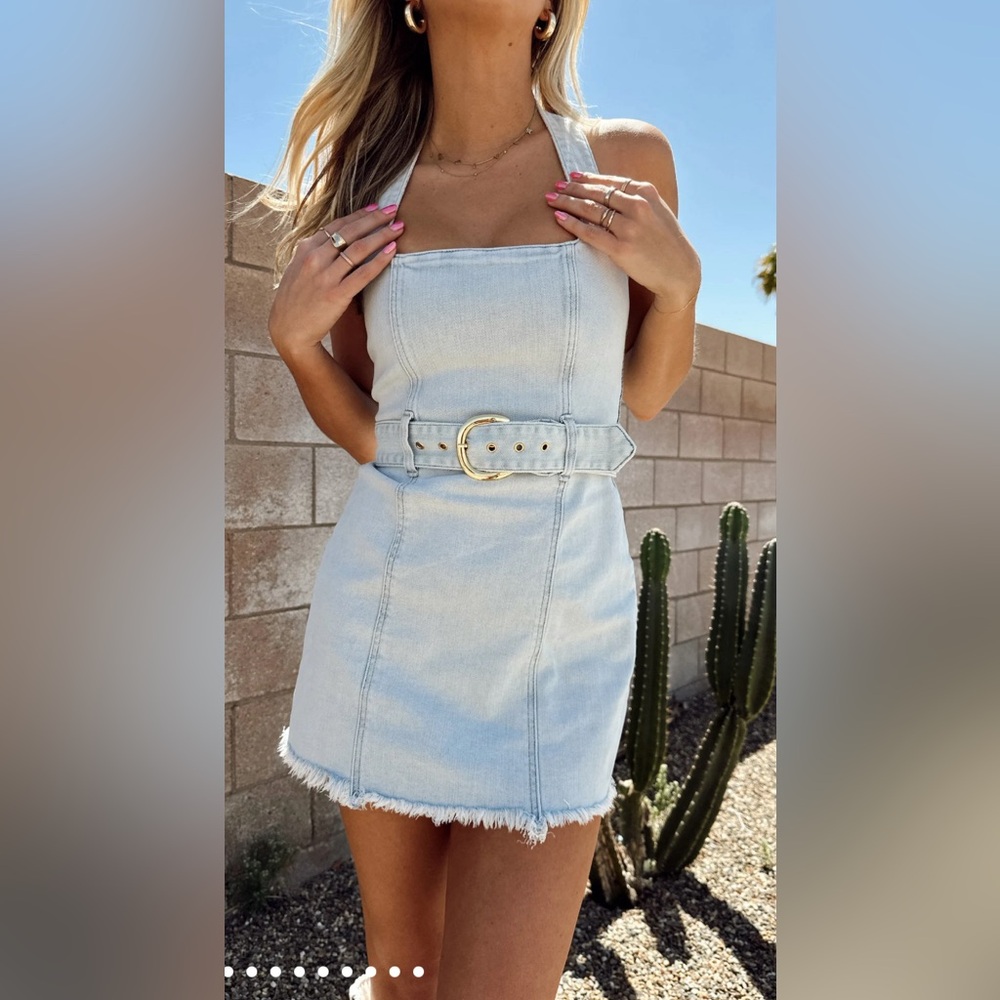 Duncan Halter Dress SHOW ME YOUR MUMU
